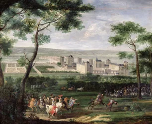 Vue du Château de Vincennes, c.1665